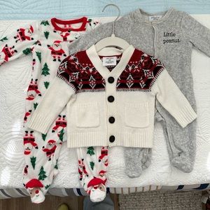Christmas baby outfits